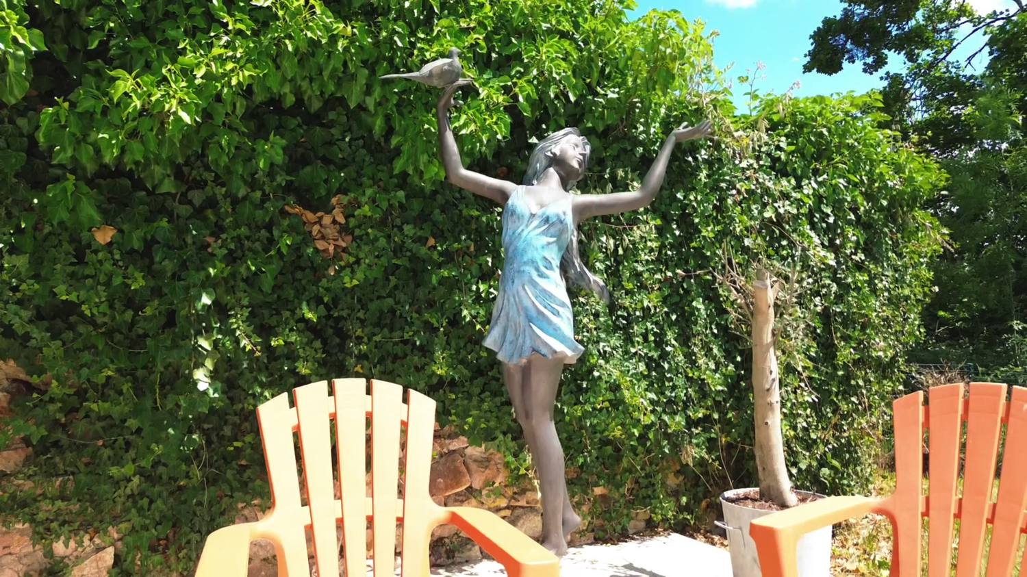 Détail du parc du domaine